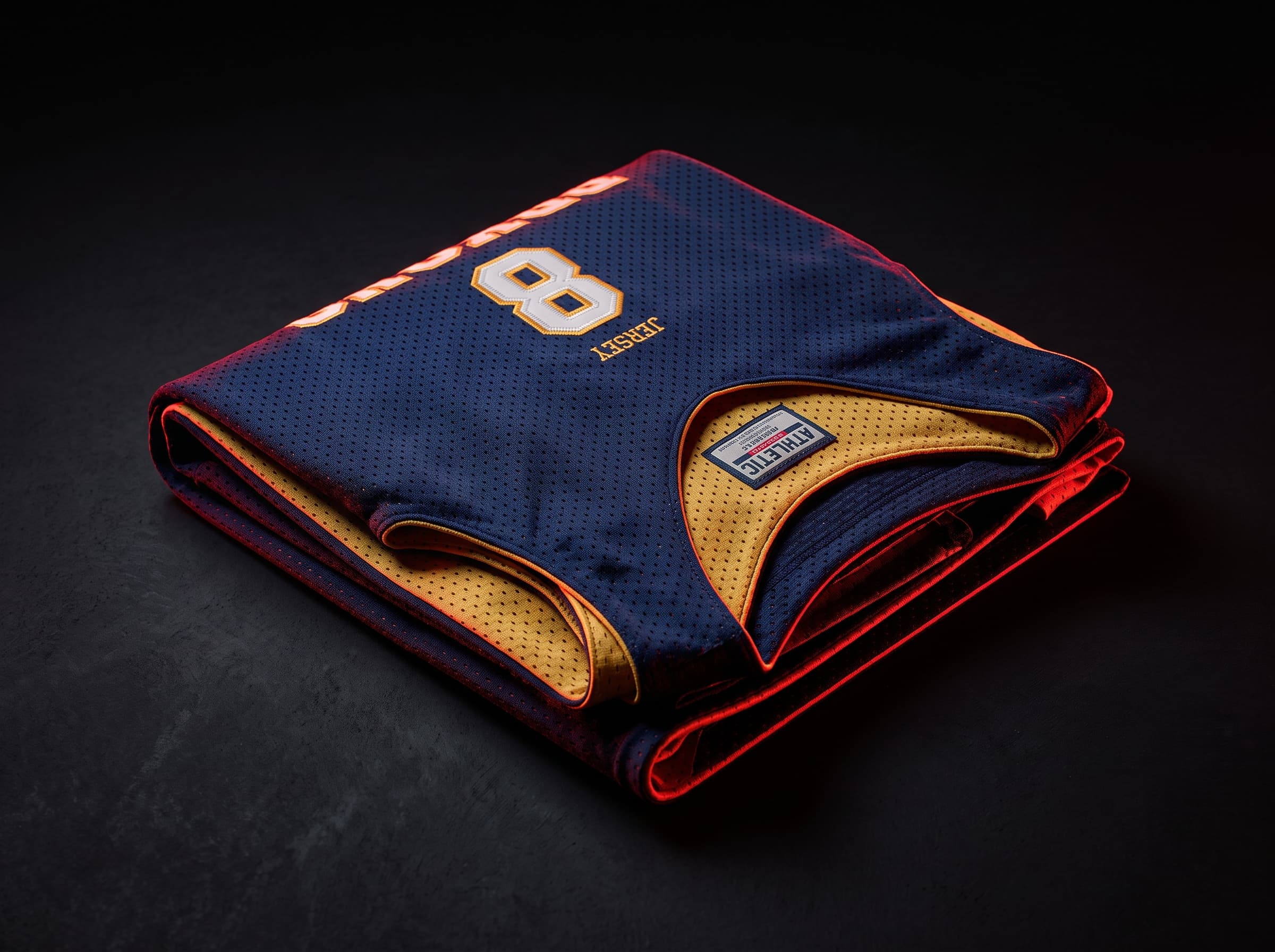 Basketball custom uniform sample